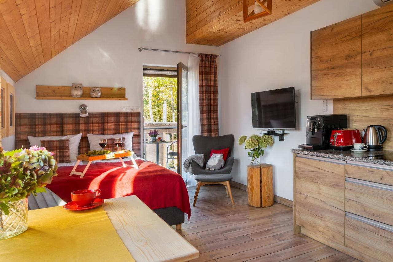 Apartamenty U Harrego II Przy Stawie Spa Klimatyzacja,Balkon,Sauna , Balia, Ogrod,Parking 쿠도바-즈루이 외부 사진